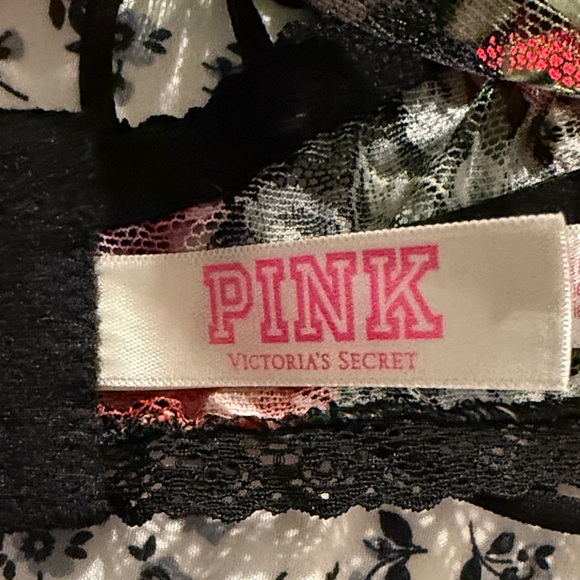 Victoria’s Secret Floral Lace Bralette - Black and Red - Picture 2 of 9